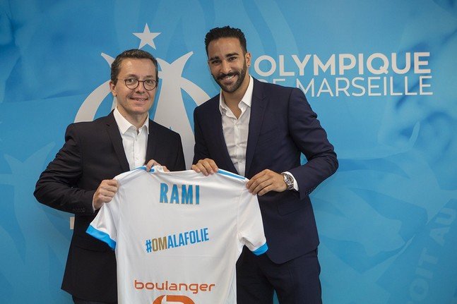 Maillot THIRD Olympique de Marseille Adil RAMI Maillot THIRD Olympique de Marseille Adil RAMI