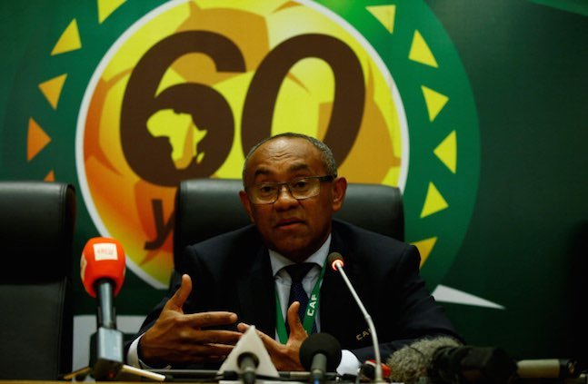 Le nouveau President de la Confederation Africaine de Football Ahmad Ahmad