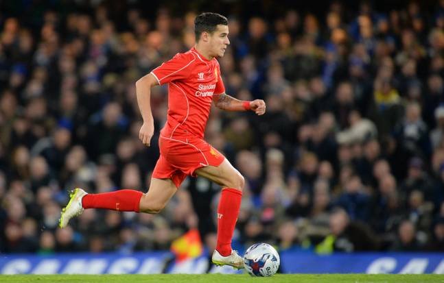 Phillipe Coutinho of Liverpool