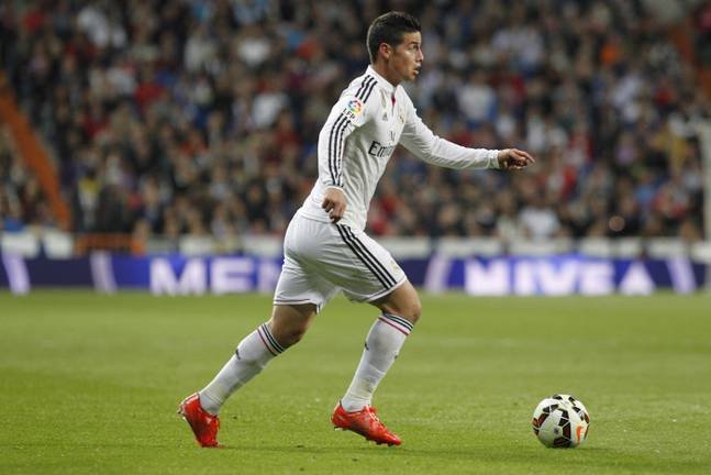 Real Madrid - James Rodriguez.
