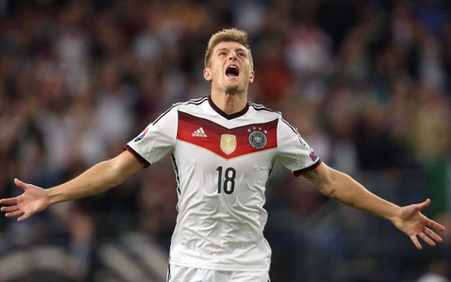 Joie de Toni Kroos (GER)