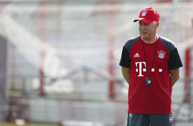 Bayern Munich's new coach Carlo Ancelotti