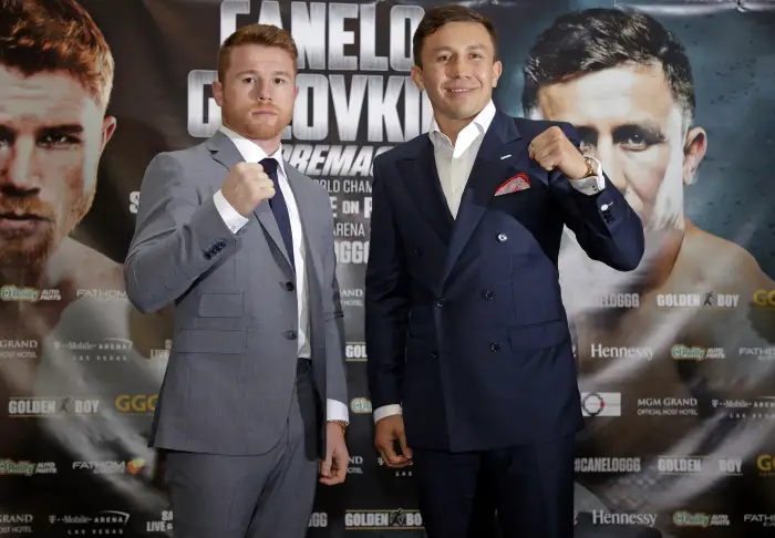 Gennady Golovkin and Canelo Alvarez