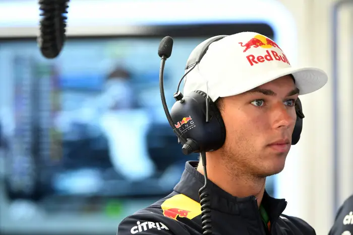 Pierre Gasly (FRA) Red Bull Racing Test Driver at Formula One World Championship, Rd12, Belgian Grand Prix, Practice, Spa Francorchamps, Belgium, Friday 25 August  2017.
