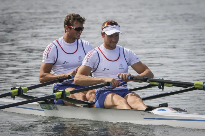 Equipe de France - Pierre Houin et Jeremie Azou - couple poids legers