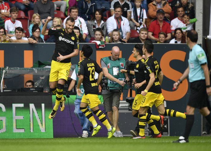 TOR zum 0:1 durch Andrey Yarmolenko BVB Borussia Dortmund