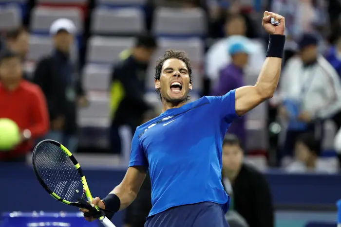 Rafael Nadal of Spain