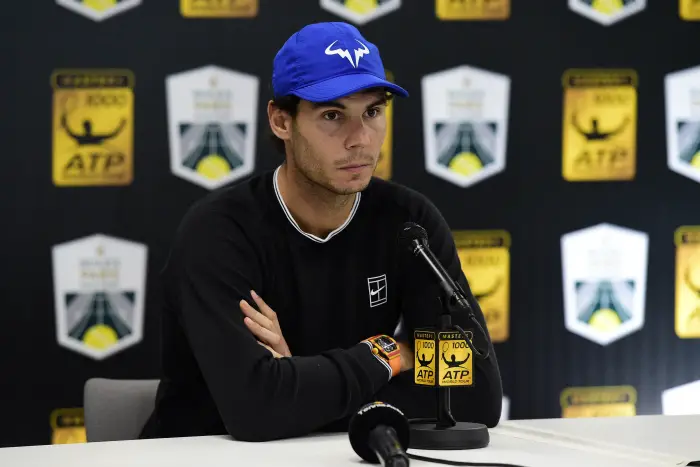 Rafael Nadal (Esp) annonce qu il est forfait pour blessure