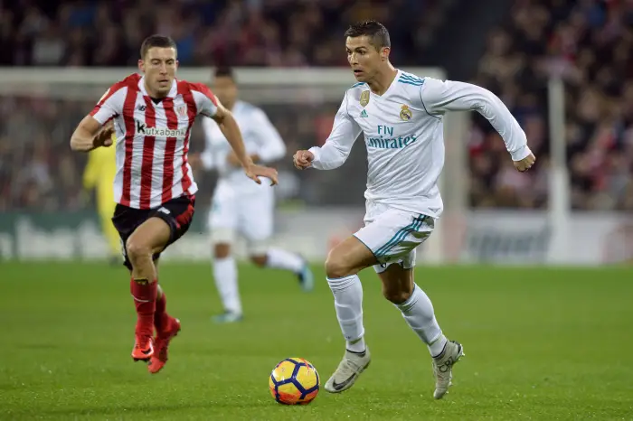 Soccer Football - La Liga Santander - Athletic Bilbao vs Real Madrid - San Mames, Bilbao, Spain - December 2, 2017   Real Madrid¹s Cristiano Ronaldo