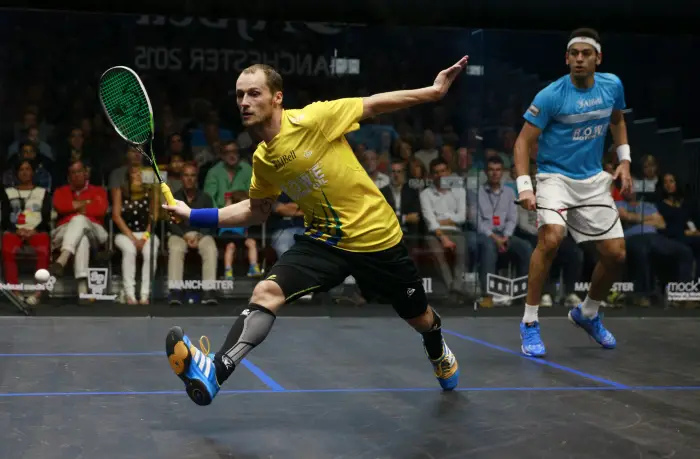 Egypt's Mohamed Elshorbagy vs Gregory Gaultier of France