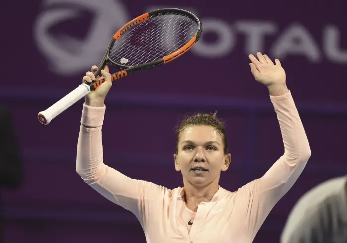 Simona Halep of Romania