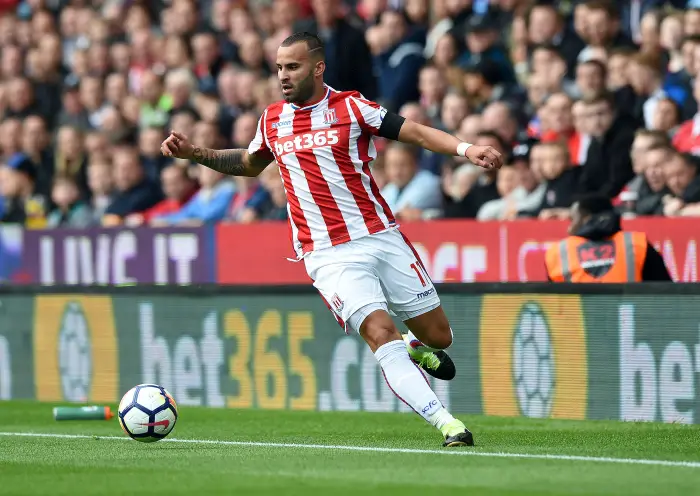 August 19, 2017 - Stoke, United Kingdom - Jese of Stoke City during the premier league match at the Britannia Stadium, Stoke. Picture date 19th August 2017.