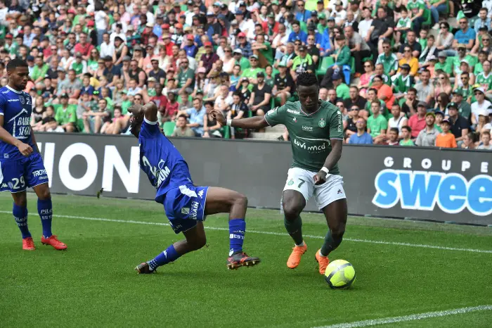 Paul-Georges Ntep (saint etienne) vs Jeremy Cordoval (troyes)