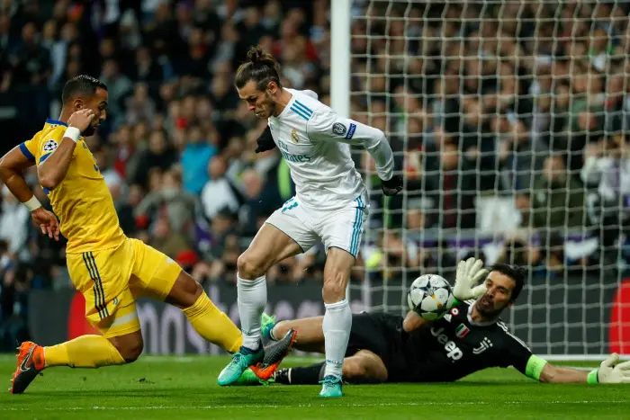 Gareth Bale of Real Madrid during the Champions League match played on Santiago Bernabeu Stadium, Madrid, Spain, between Real Madrid and Juventus, Apr 11th 2018.
