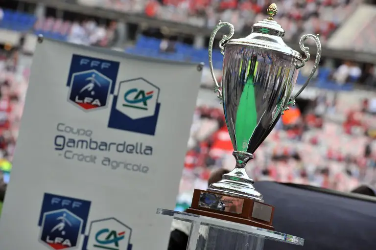 Picture taken of the Gambardella trophy during the less than 18 years old 55th French cup final football match against Nantes on May 9, 2009 at the Stade de France in Saint-Denis, outside Paris.   AFP PHOTO LIONEL BONAVENTURE  / AFP PHOTO / LIONEL BONAVENTURE