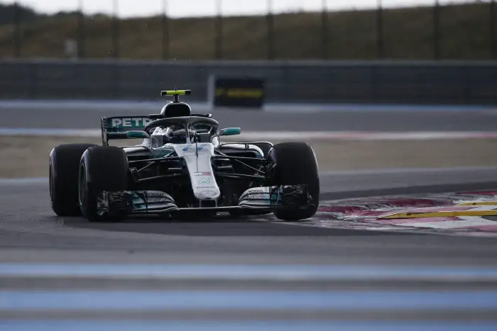 Valtteri Bottas (FIN) Mercedes-AMG F1 W09 EQ Power+ at Formula One World Championship, Rd8, French Grand Prix, Qualifying, Paul Ricard, France, Saturday 23 June 2018.