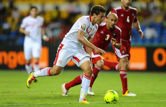 Youssef Msakni (Tunisie) contre et Badr El Kaddouri (Maroc)