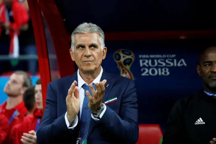 Soccer Football - World Cup - Group B - Iran vs Spain - Kazan Arena, Kazan, Russia - June 20, 2018   Iran coach Carlos Queiroz before the match