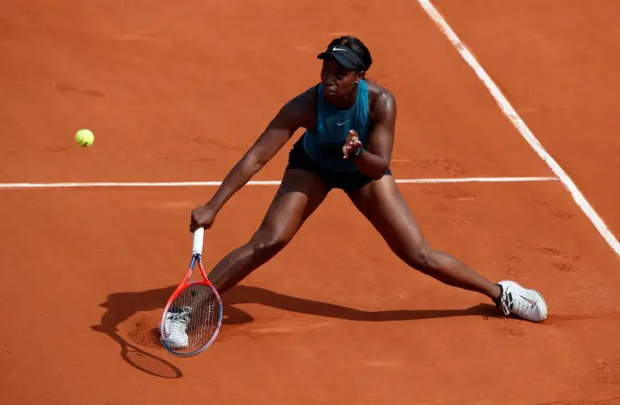 Tennis - French Open - Roland Garros, Paris, France - June 3, 2018   Sloane Stephens of the U.S. in action