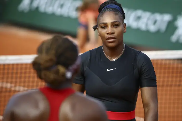 Serena Williams (USA) et sa soeur Venus Williams (USA)