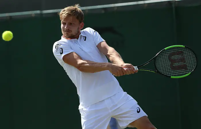 Great Britain, London, All England Club, Tennis, The Championships Wimbledon 2018 - DAY 2 - 03/07/2018


Belgian  player  David Goffin  (BEL) pictured during his first round against Australian player Matthew Ebden  (AUS)  in London, All England Club,  at The Championships Wimbledon 2018