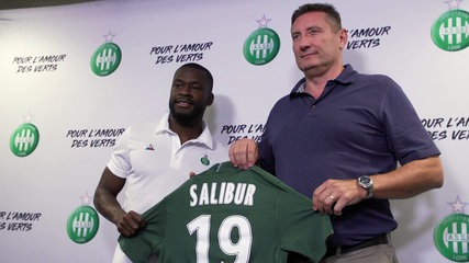 Maillot Extérieur saint etienne Yannis SALIBUR Maillot Extérieur saint etienne Yannis SALIBUR