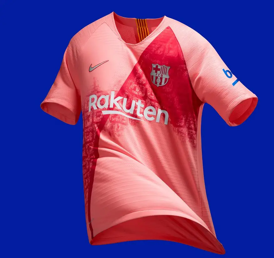 maillot barça rose