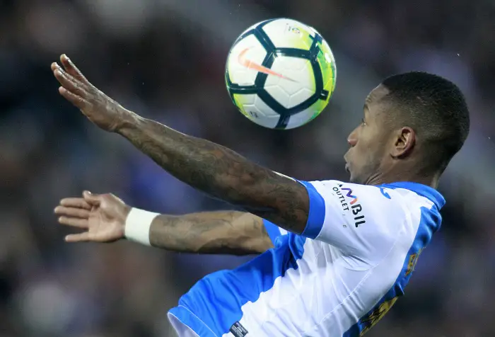 CD Leganes' Claudio Beauvue during La Liga match. February 21,2018.