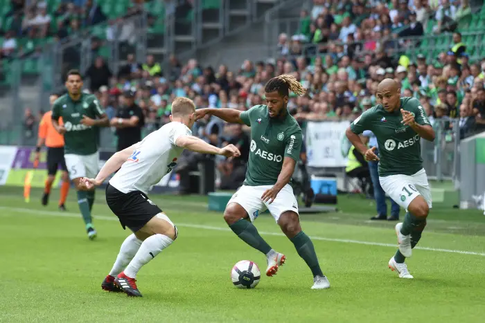 Lois Diony et Wahbi Khazri (saint etienne) vs (amiens)