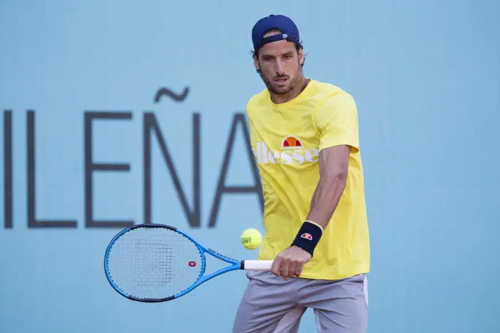 Feliciano Lopez during the training sessions prior Masters Series Madrid 2018 in Madrid.
05/05/2018