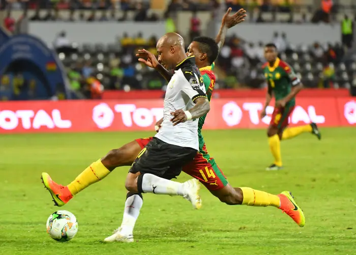 Andre Ayew ( Ghana ) - Georges Mandjeck ( Cameroun )