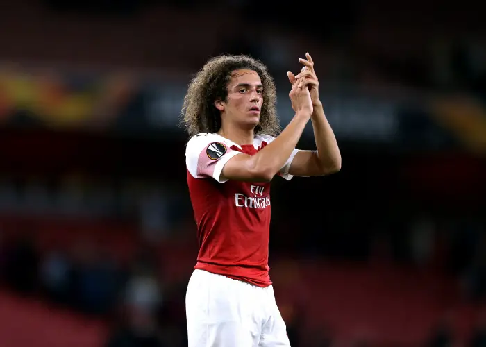 Matteo Guendouzi of Arsenal