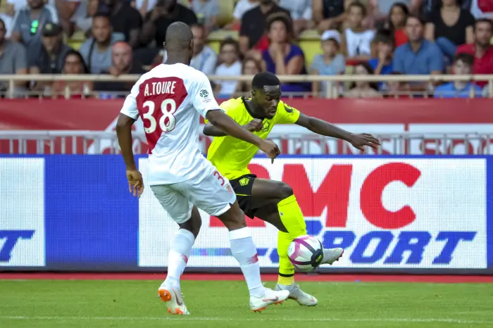 Jonathan Bamba (Lille) - Almamy Toure (AS Monaco)