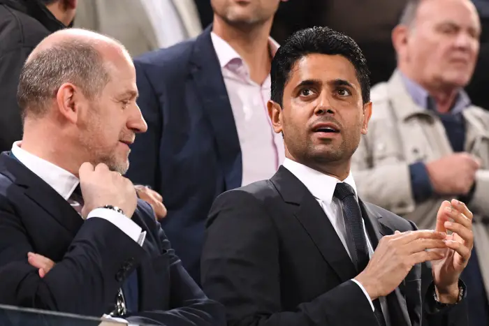 ANTERO HENRIQUE (DIRECTEUR SPORTIF PSG) - Nasser Al Khelaifi (PRESIDENT PSG)