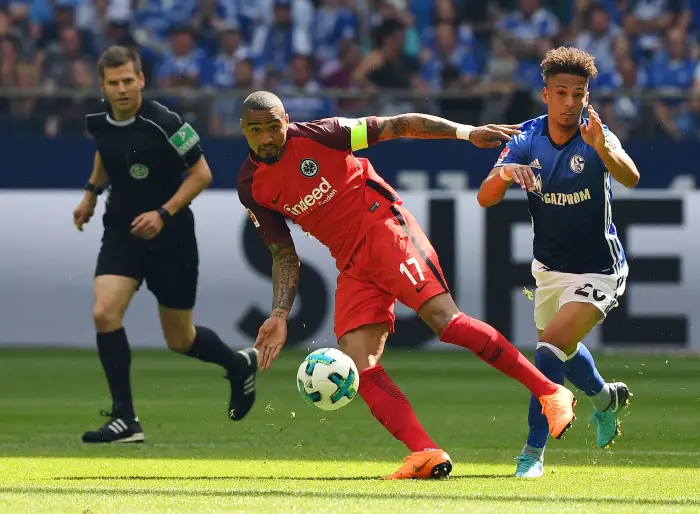 Kevin-Prince Boateng (Eintracht Frankfurt), Thilo Kehrer (FC Schalke 04)