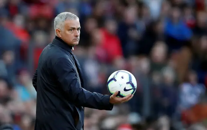 Soccer Football - Premier League - Manchester United v Newcastle United - Old Trafford, Manchester, Britain - October 6, 2018  Manchester United manager Jose Mourinho