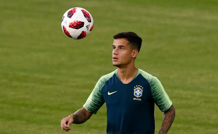 KAZAN, RT - 05.07.2018: TREINO DO BRASIL EM KAZAN - Philippe Coutinho do Brasil