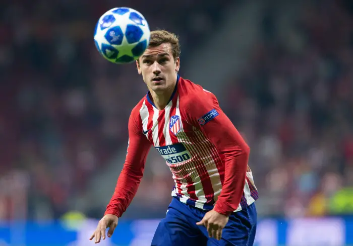 Antoine Griezmann of Atletico de Madrid during the match between Atletico de Madrid and Club Brugge of UEFA Champions League 2018-2019, group A, date 2 played at the Wanda Metropolitano Stadium. Madrid, Spain, 3 OCT 2018.