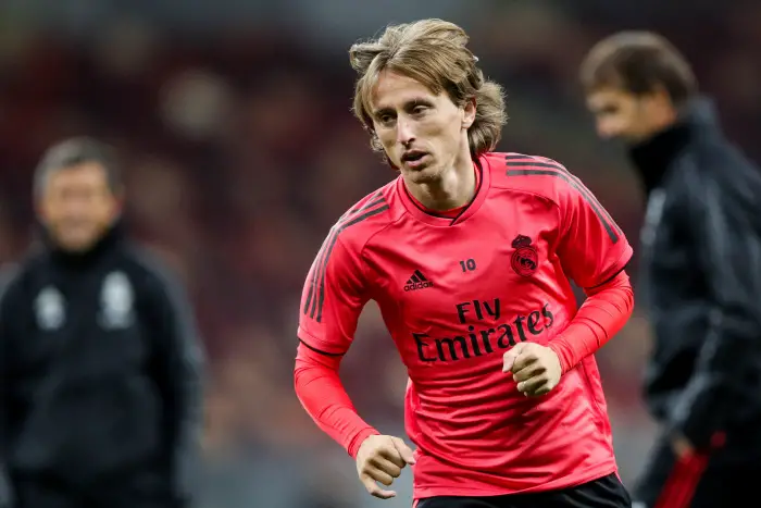 Real Madrid's Luka Modric