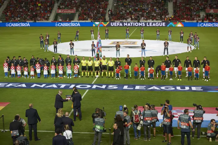 General view before the UEFA Nations League A Group four match between Spain and Croatia