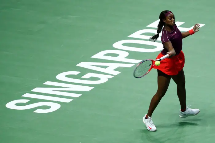 Sloane Stephens of the U.S.