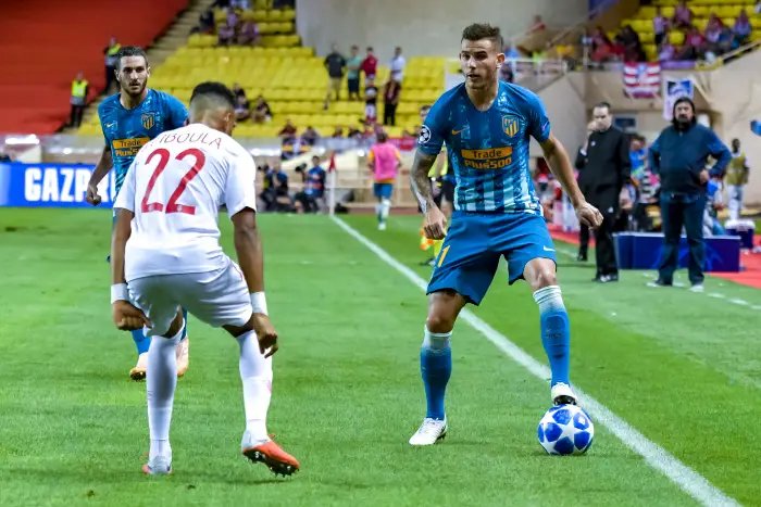 Lucas Hernandez (Atletico Madrid) - Jordi Mboula (AS Monaco)