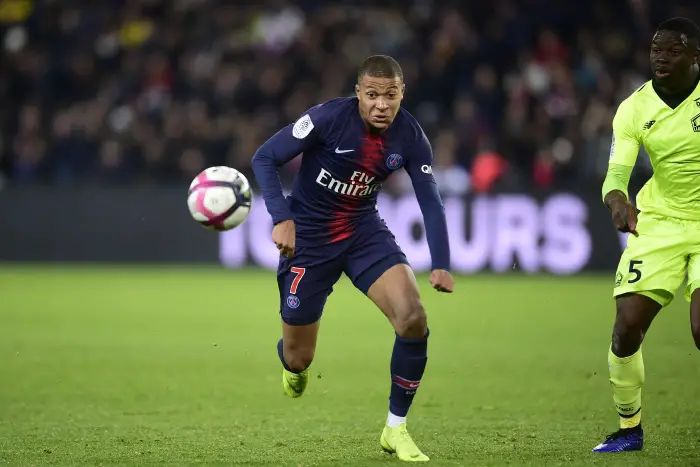 MBAPPE Kylian (PSG) vs SOUMAORO Bakary Adama (Losc)