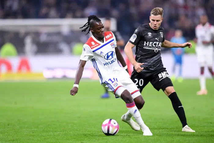 10 BERTRAND TRAORE (OL) - 20 RENAUD RIPART (NIM)