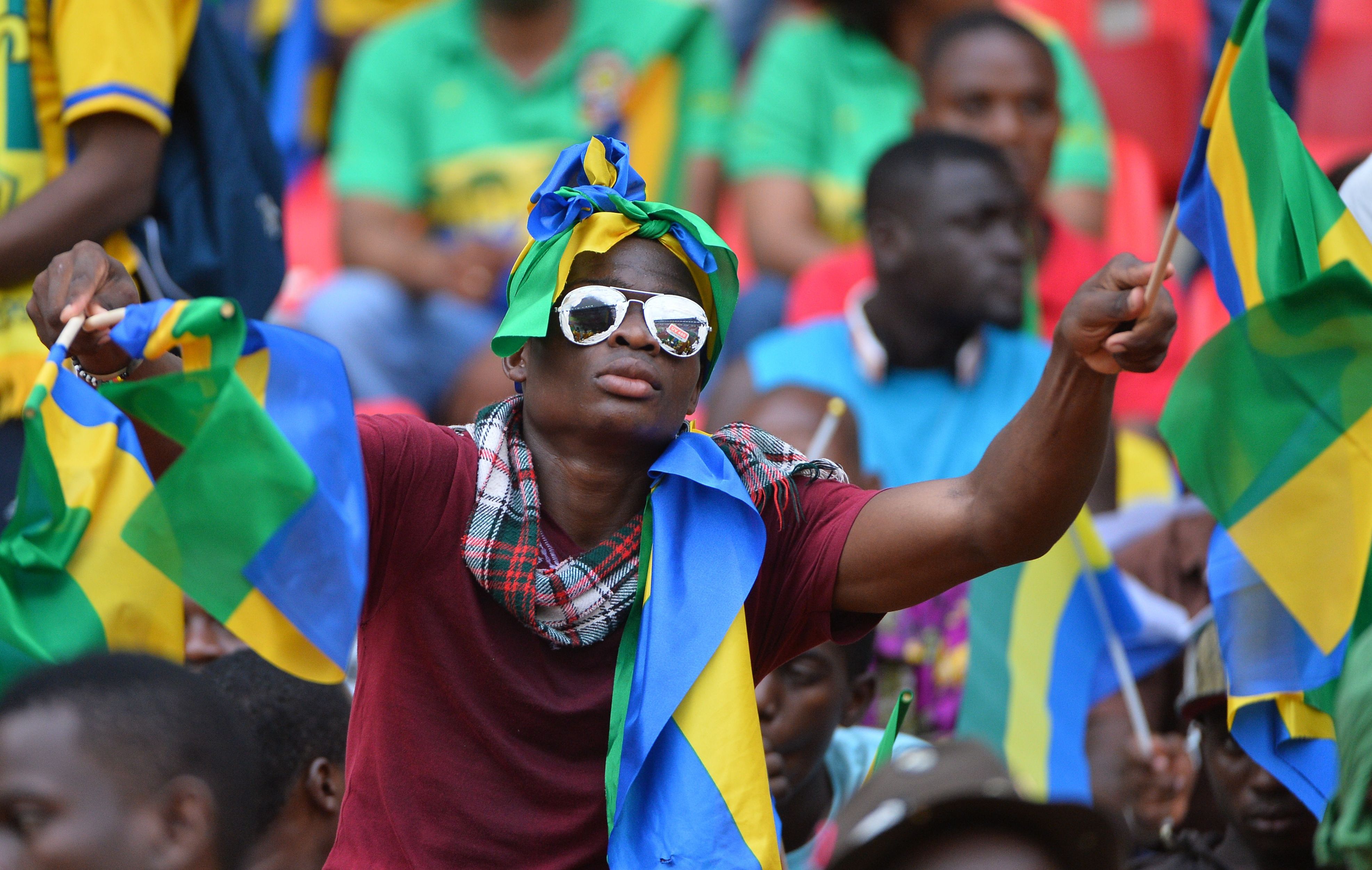Supporters Gabon