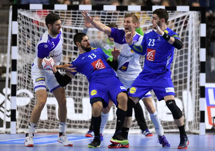 IHF Handball World Championship - Germany & Denmark 2019 - Main Round -  Group 1 - Iceland v France - Lanxess Arena, Cologne, Germany - January 20, 2019   France's Nikola Karabatic in action