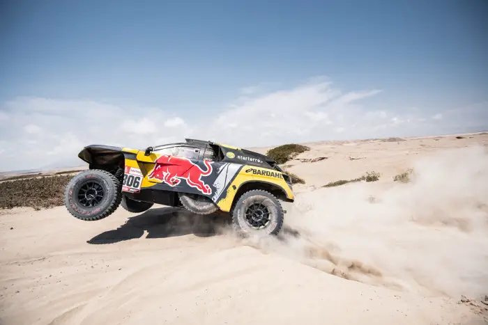 AREQUIPA, PU - 13.01.2019: DAKAR 2019 - Sebastien Loeb (FRA) durante o Rally Dakar 2019, neste domingo (13), em San Juan de Marcona, Peru.
