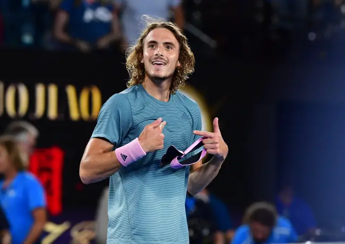 Australian Open - Stefanos Tsitsipas bat Roger Federer - Grece