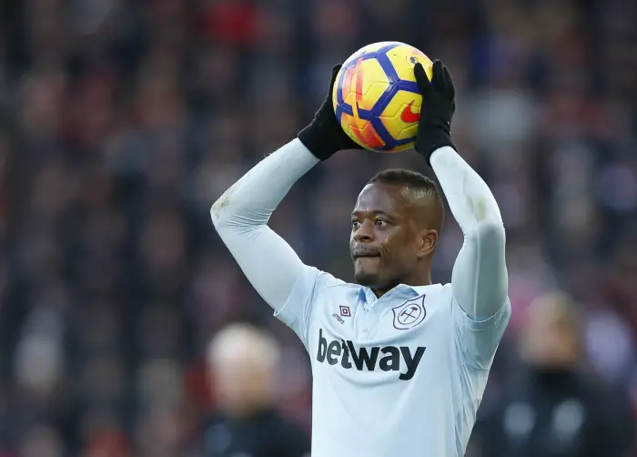 Patrice Evra of West Ham United in action

Photo Icon Sport