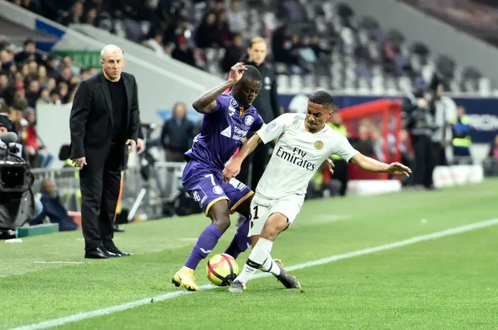 31 COLIN DAGBA (PSG) - 07 MAX ALAIN GRADEL (TOU)